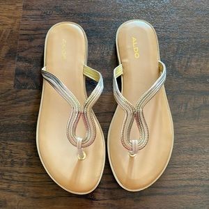 Orietta T Bar Aldo Sandals size 8 *brand new - never worn*